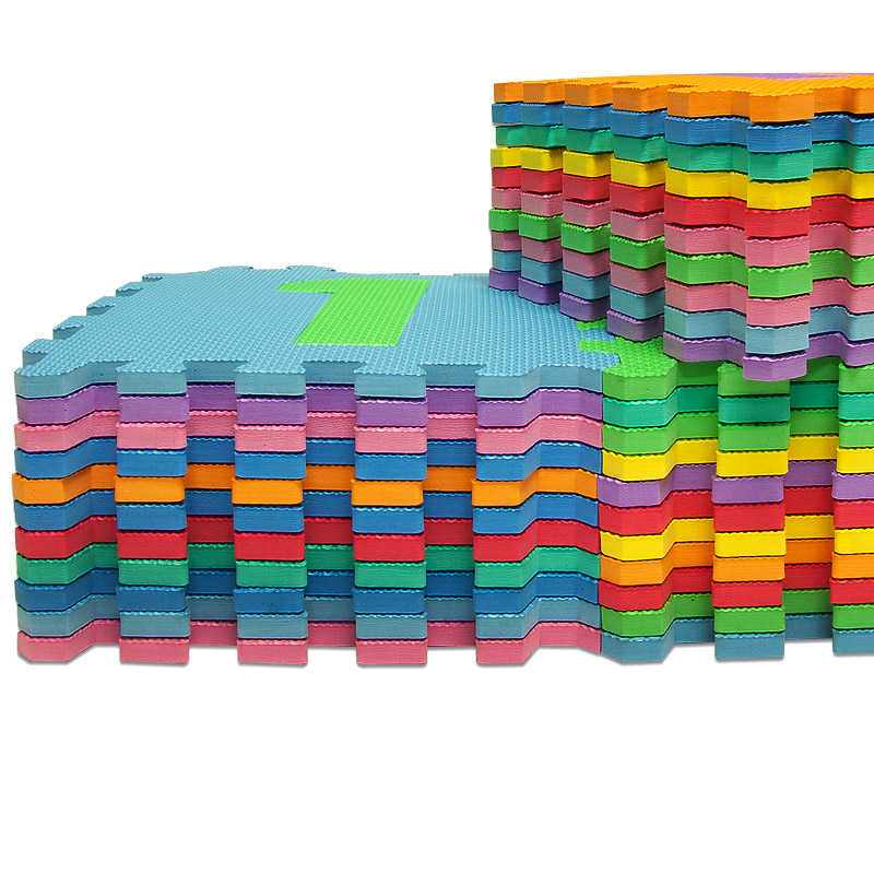 Covor pentru protectie pardoseala, Puzzle, 36 bucati,32 X 32