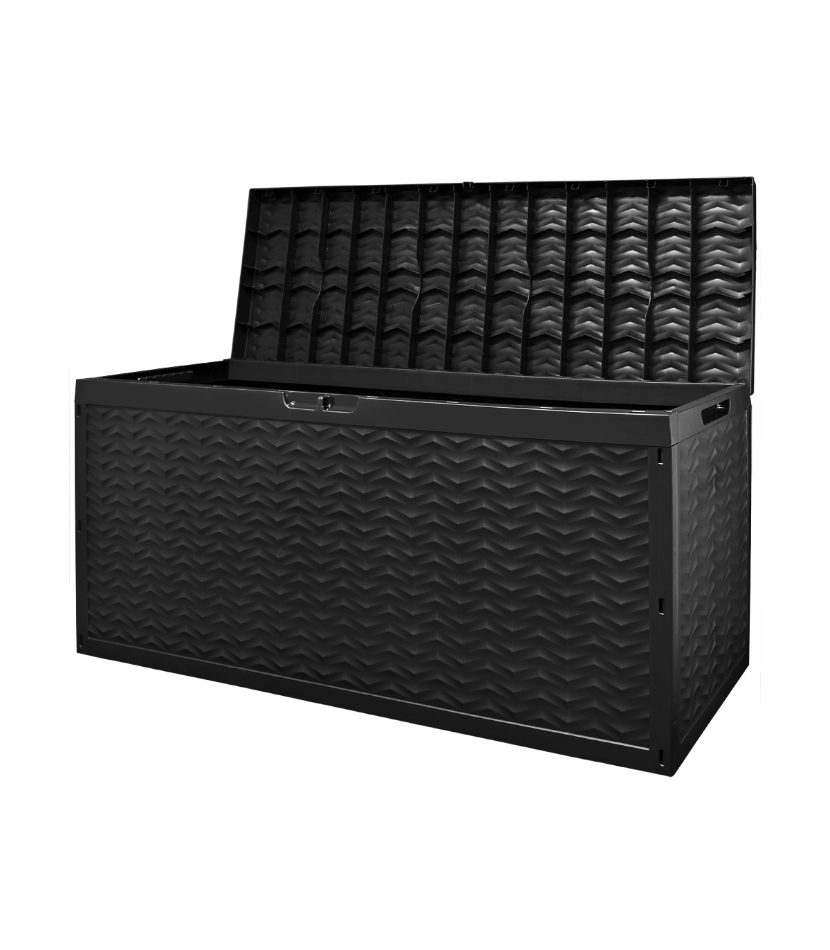 Banca/cutie cu spatiu depozitare 320 L Cargo, Antracit, 120 x 45 x 60 cm