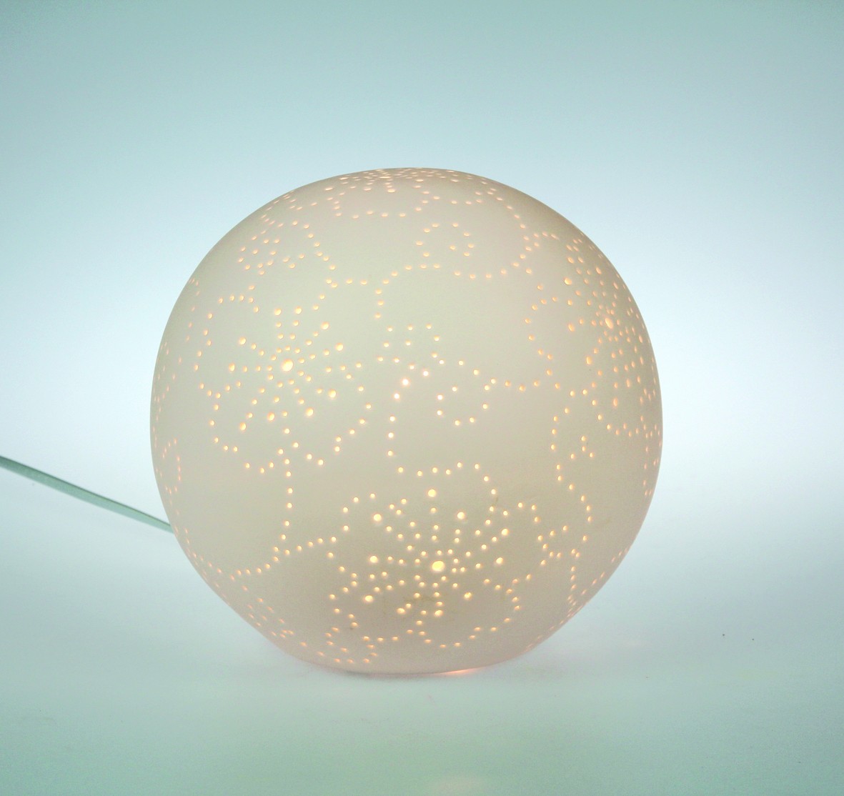 Lampa decorativa, Sfera, Portelan, 25.5 cm