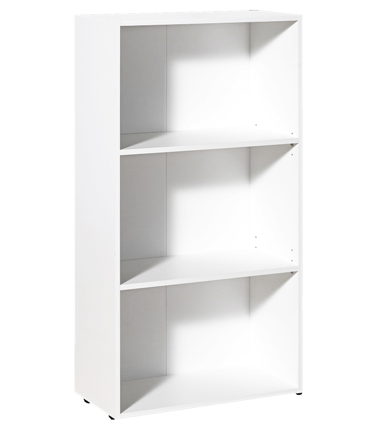 Biblioteca cu 3 rafturi Vela, Alb, 115 cm