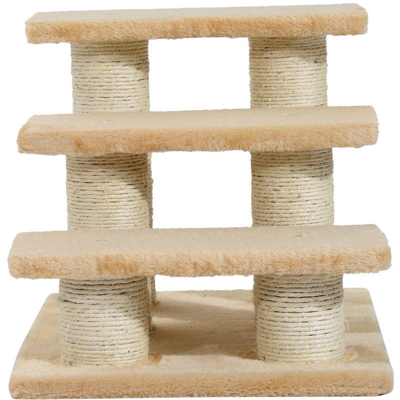 Ansamblu de joaca pentru pisici, Scari bej