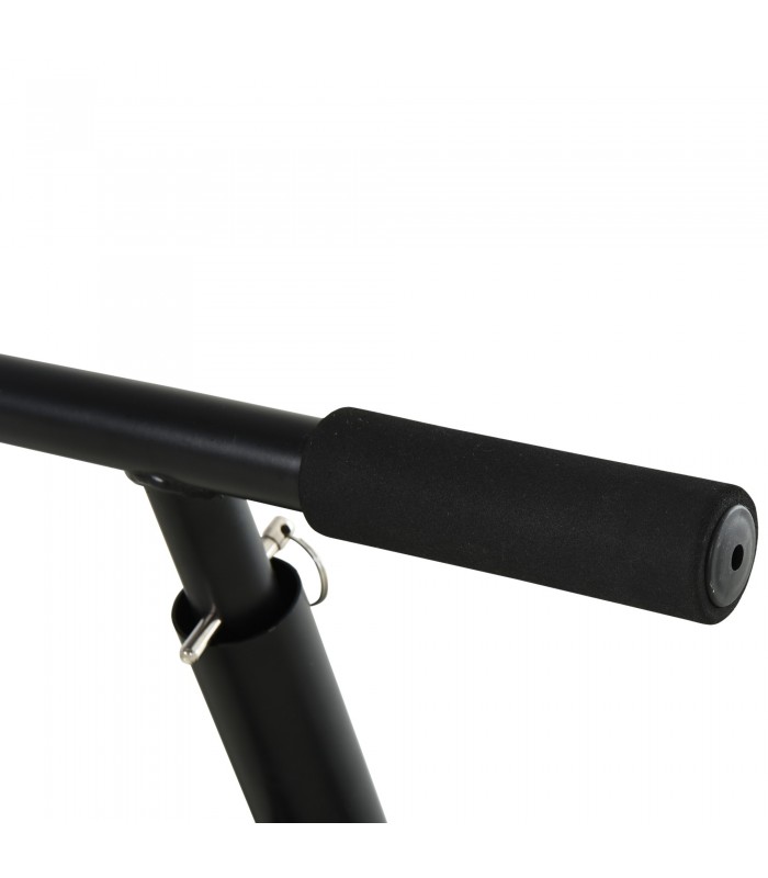 Bara tractiune pentru ramele usilor, Otel, Negru