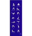 Saltea YogaMat, Albastru, 180 x 60 cm