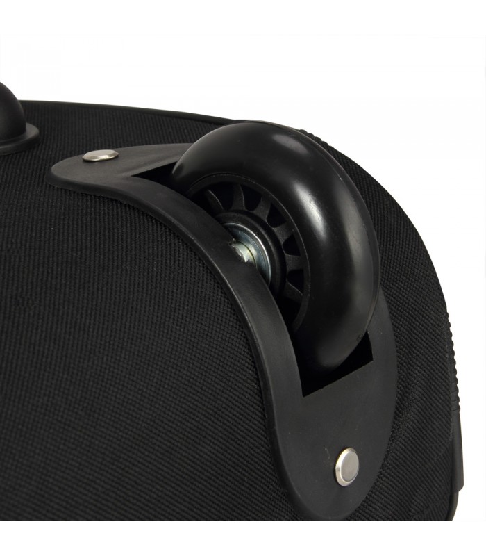 Geanta de voiaj XXL cu troler, 160 L, Negru