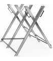 Capra de fierastrau metalica, 83 x 81 x 88 cm