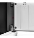 Seif electronic mobilier, Usa de 3.2 mm, Large, Otel, Gri, 31 x 20 x 20 cm