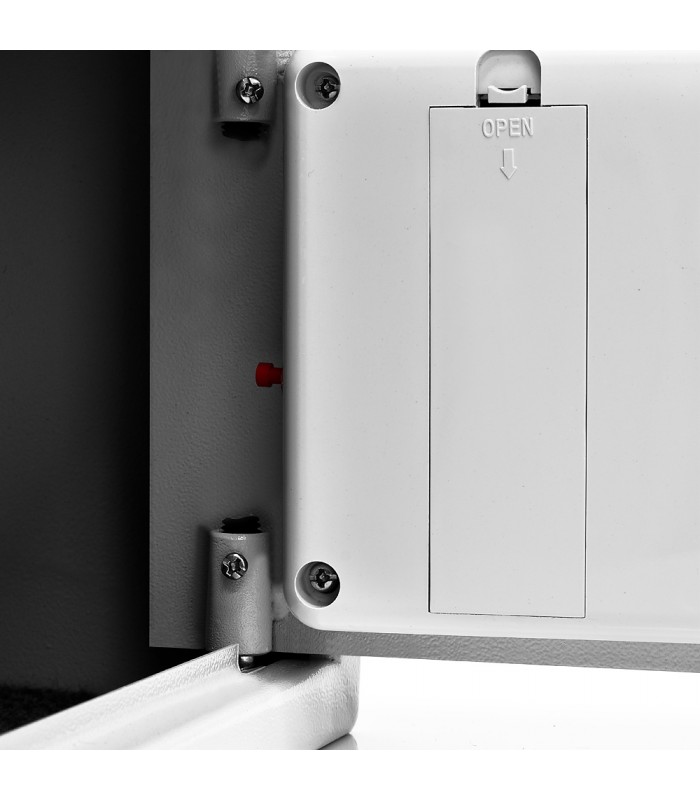 Seif electronic mobilier, Usa de 3.2 mm, Large, Otel, Gri, 31 x 20 x 20 cm