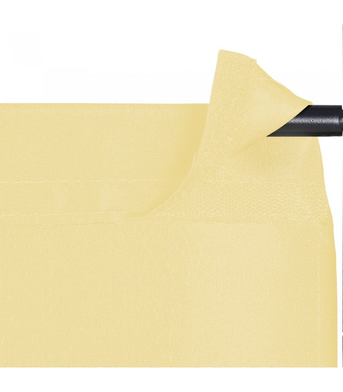 Paravan despartitor de camera, Crem, 180 x 163 cm