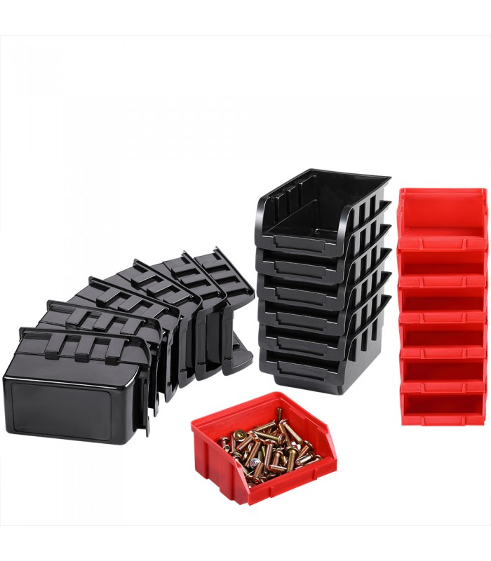Organizator piese mici garaj, Montare perete, 31 piese