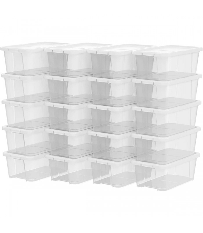 Set 20 cutii depozitare pantofi