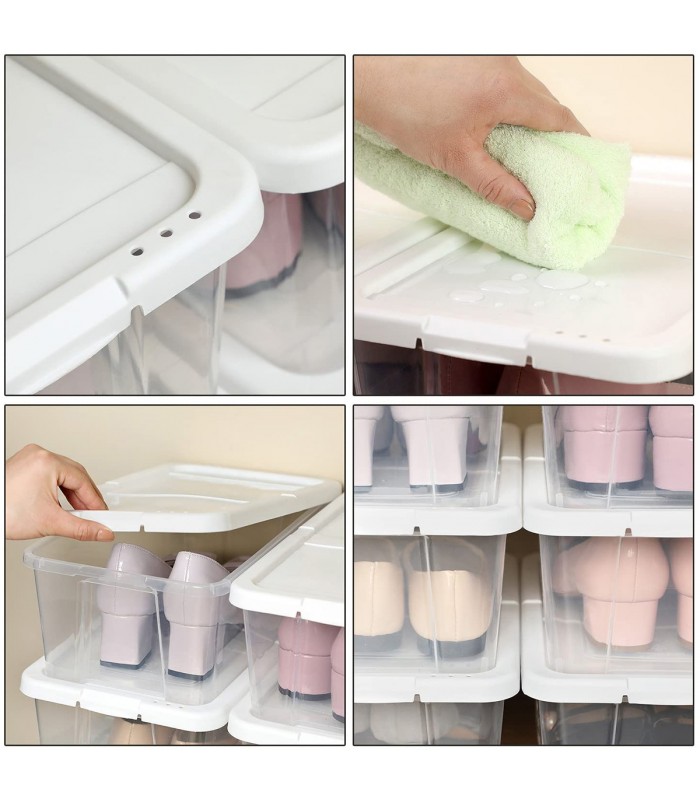 Set 20 cutii depozitare pantofi