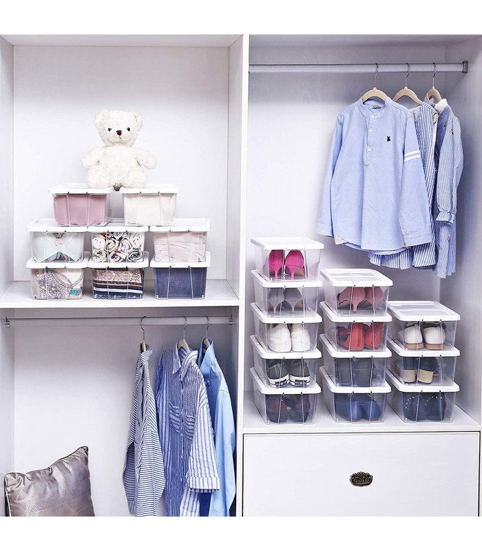 Set 20 cutii depozitare pantofi