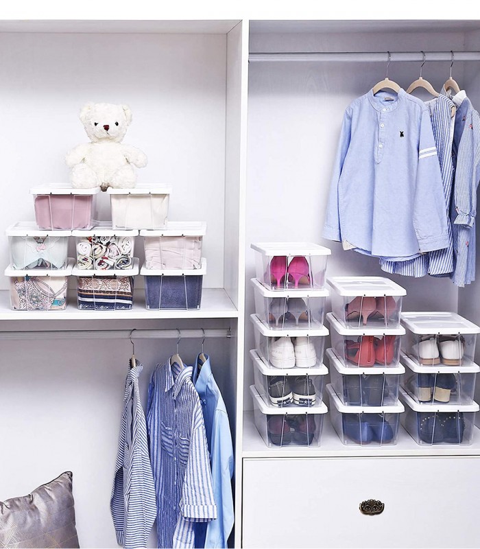 Set 20 cutii depozitare pantofi