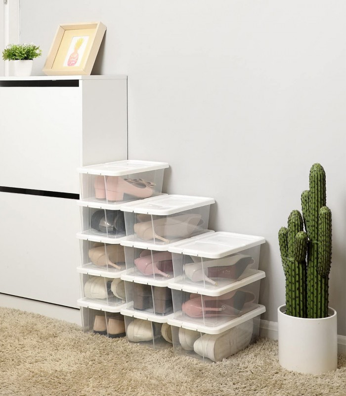 Set 20 cutii depozitare pantofi