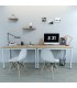 Birou modern, Natur/Alb