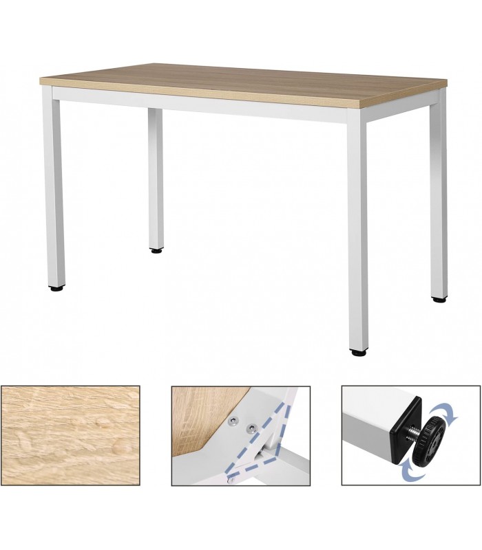 Birou modern, Natur/Alb