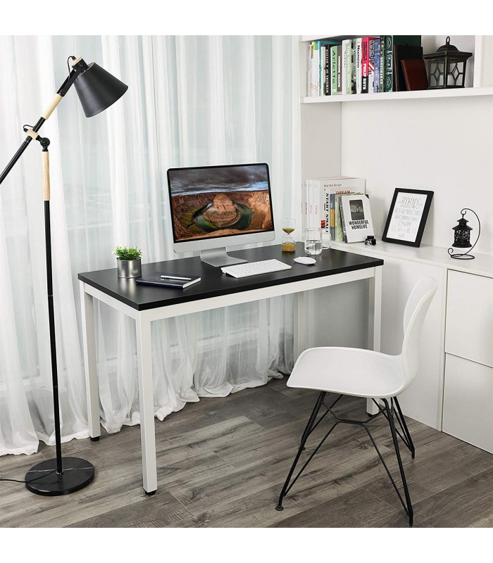 Birou modern, Negru/Alb