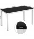 Birou modern, Negru/Alb