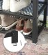 Suport pantofi, Design industrial. Gri vintage/Negru