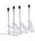 Set 4 x Suport de perete pentru anvelope, Metal