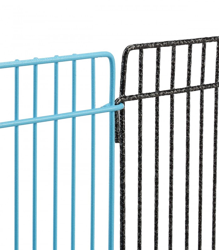 Tarc pentru animale mici de companie, 8 elemente, H 24 cm, Multicolor