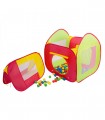 Cort de joaca pentru copii cu 200 bile, Multicolor