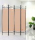 Paravan despartitor de camera, Rosa, 180 x 163 cm