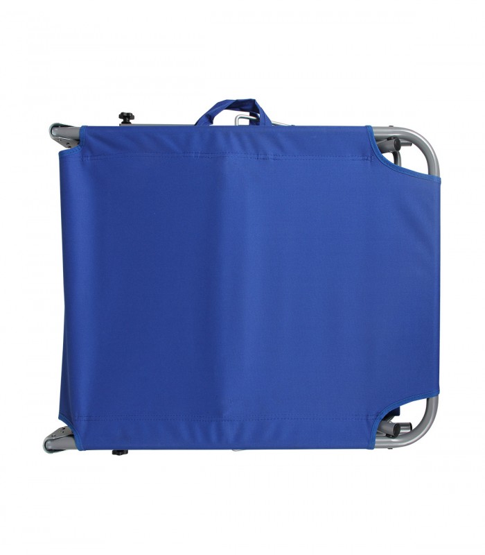 Sezlong cu baldachin Hawaii, Aluminiu, Albastru