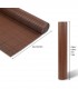 Protectie vizuala gradina, PVC, Maro, 1.2 x 3 m