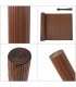 Protectie vizuala gradina, PVC, Maro, 1.2 x 3 m