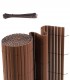 Protectie vizuala gradina, PVC, Maro, 1.2 x 3 m