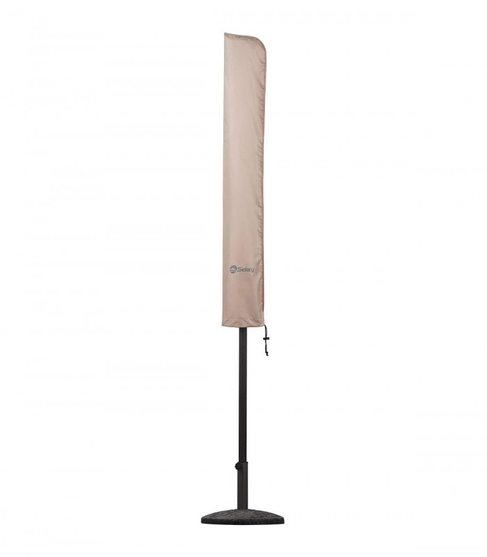 Husa umbrela, Poliester, Crem, 170 x 27.5/33.5 cm