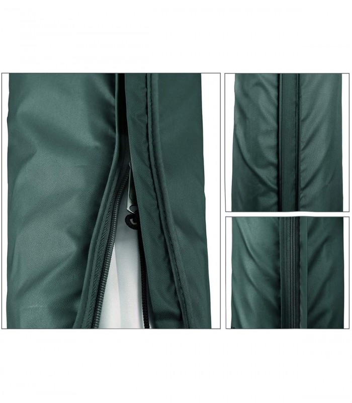 Husa umbrela, Poliester, Verde, 170 x 27.5/33.5 cm