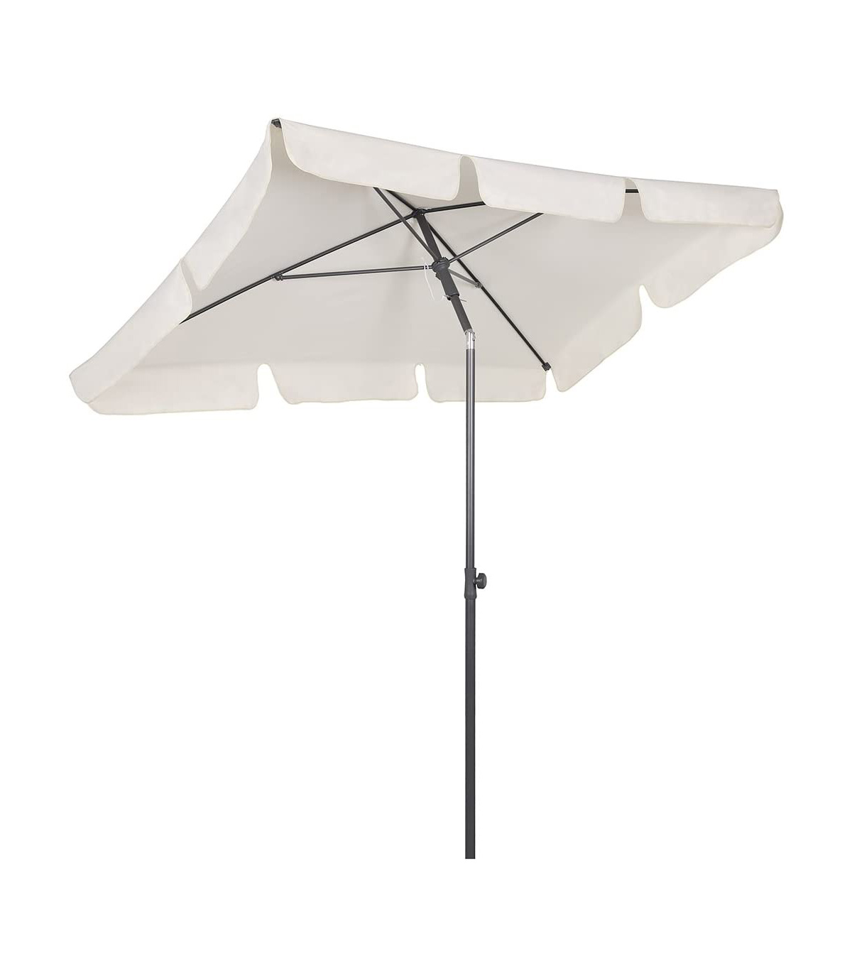 Umbrela soare patrata, uv50+, crem, 200 125 cm