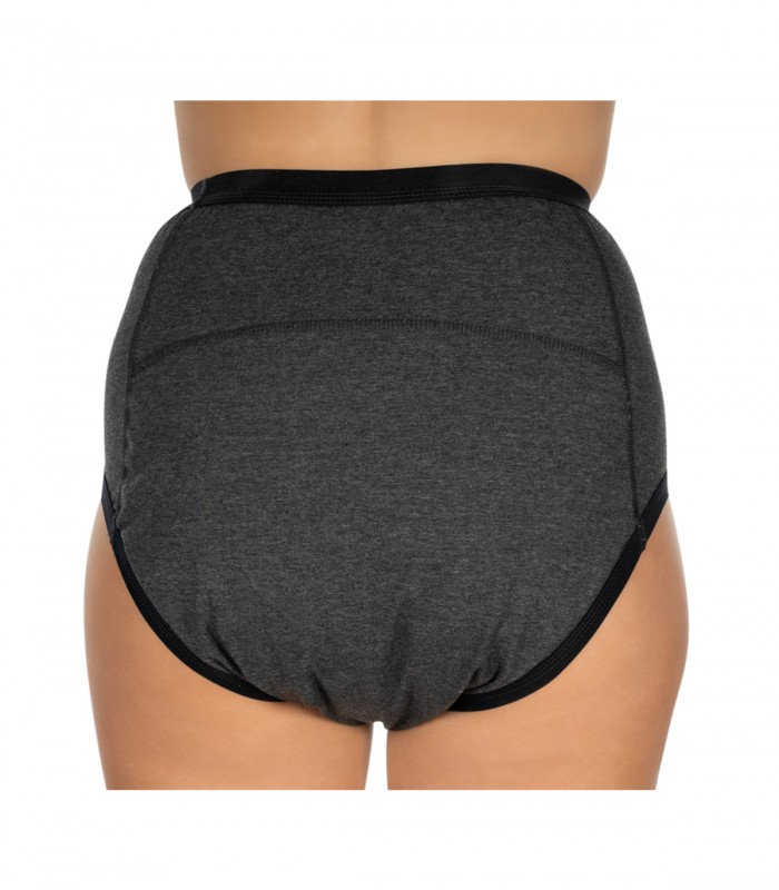Chilot incontinenta nivel 4, Suprima Bodyguard, Unisex, Antracit, Mar L