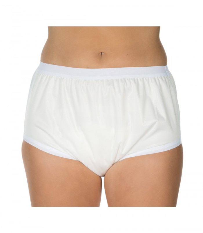 Chilot incontinenta nivel 5-5, Suprima, Unisex,  Poliuretan, Alb, Mar 54