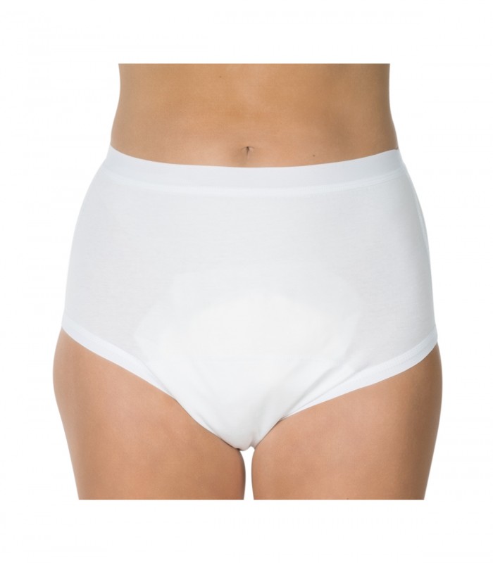 Chilot incontinenta nivel 3/5, Suprima, Bodyguard, Dama, Alb, Mar XXL