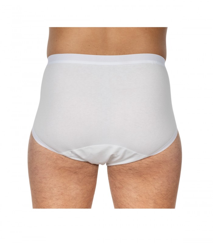 Chilot incontinenta nivel 3/5, Suprima, Bodyguard, Barbati, Alb, Mar M