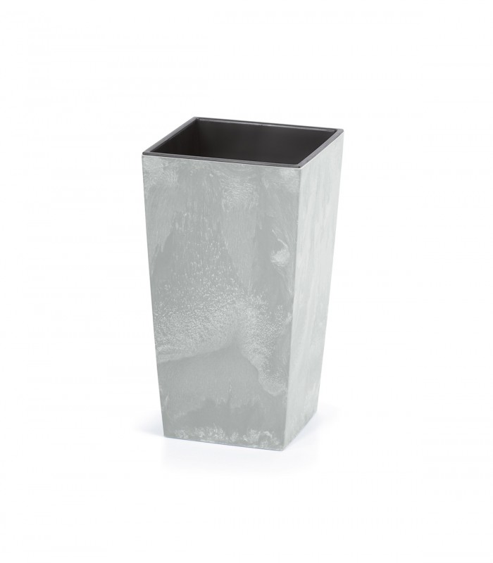 Ghiveci flori cu masca interioara, Gri, 49 L