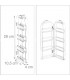 Organizator bijuterii, Acril, Transparent