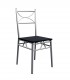 Set masa cu 4 scaune Paul, Negru