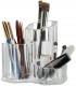 Suport accesorii birou/produse cosmetice, Transparent