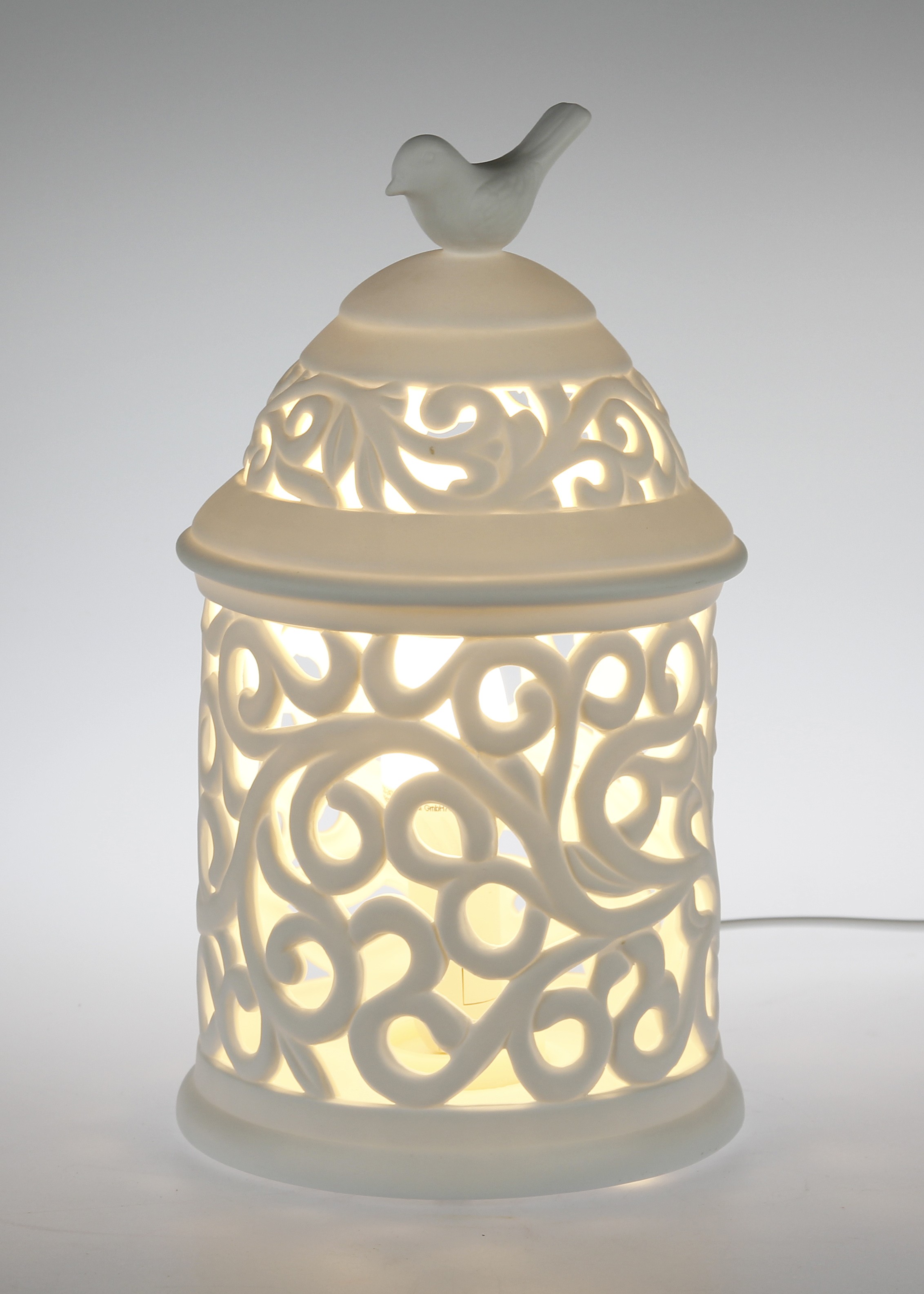 Lampa decorativa, Felinar, Portelan, 28.5 cm 28.5 pret redus imagine 2022 6