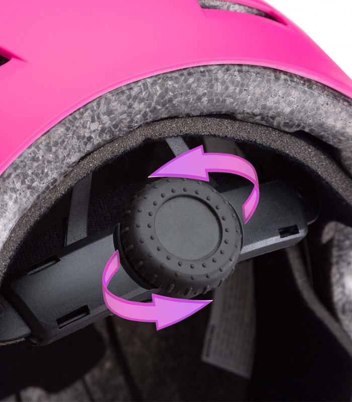 Casca protectie bicicleta/skateboard pentru copii, marime S, Atlantic Rift, Mov