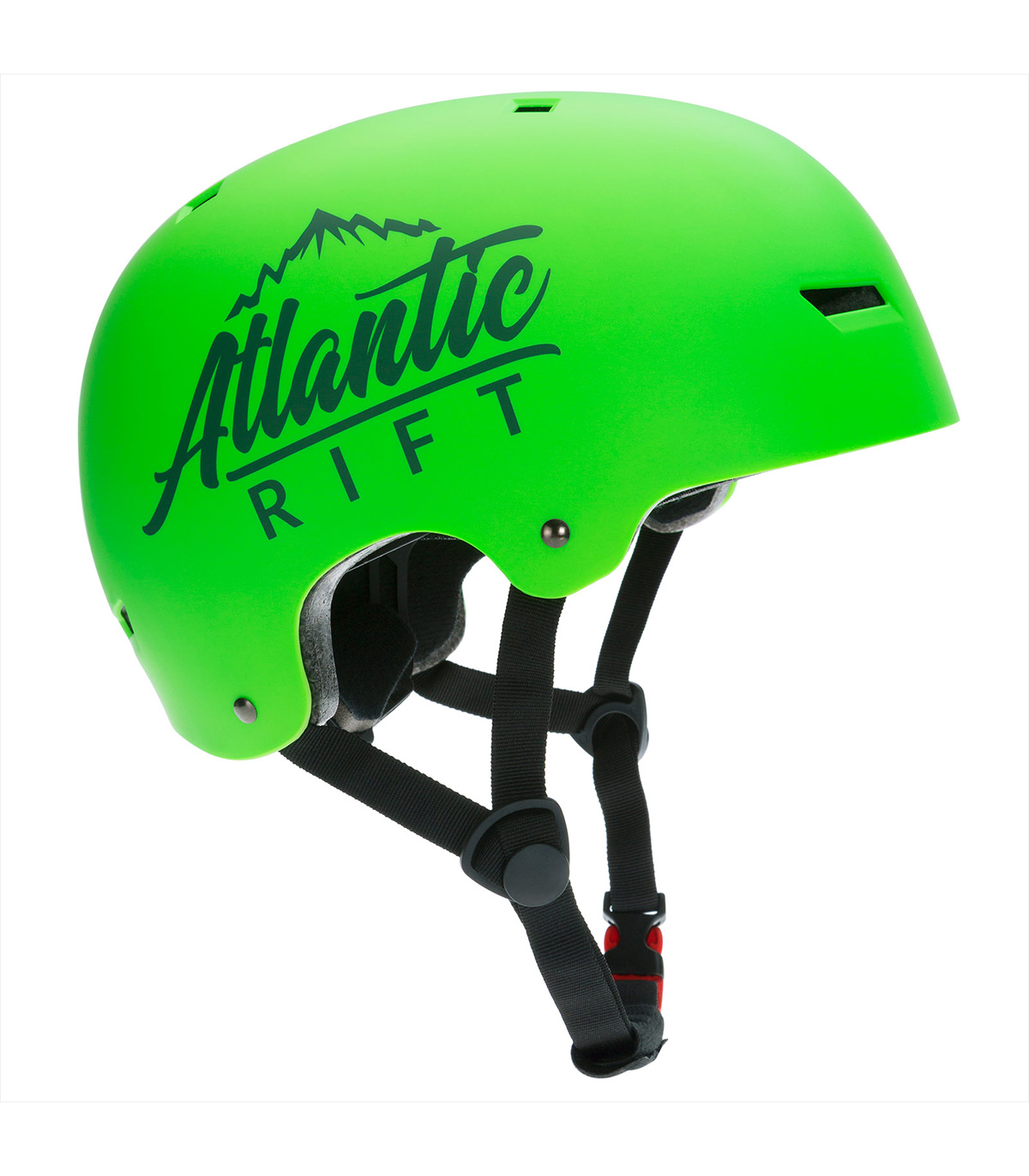 Casca protectie bicicleta/skateboard pentru copii, marime M, Atlantic Rift, Verde activitati