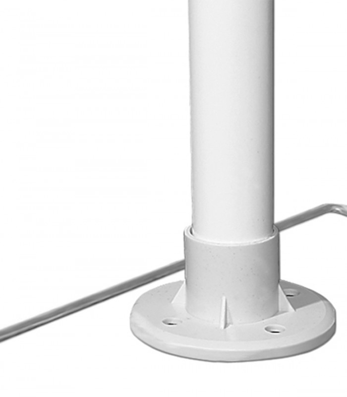 Pavilion gradina cu protectie UV 50+, Alb, 3 x 3 m