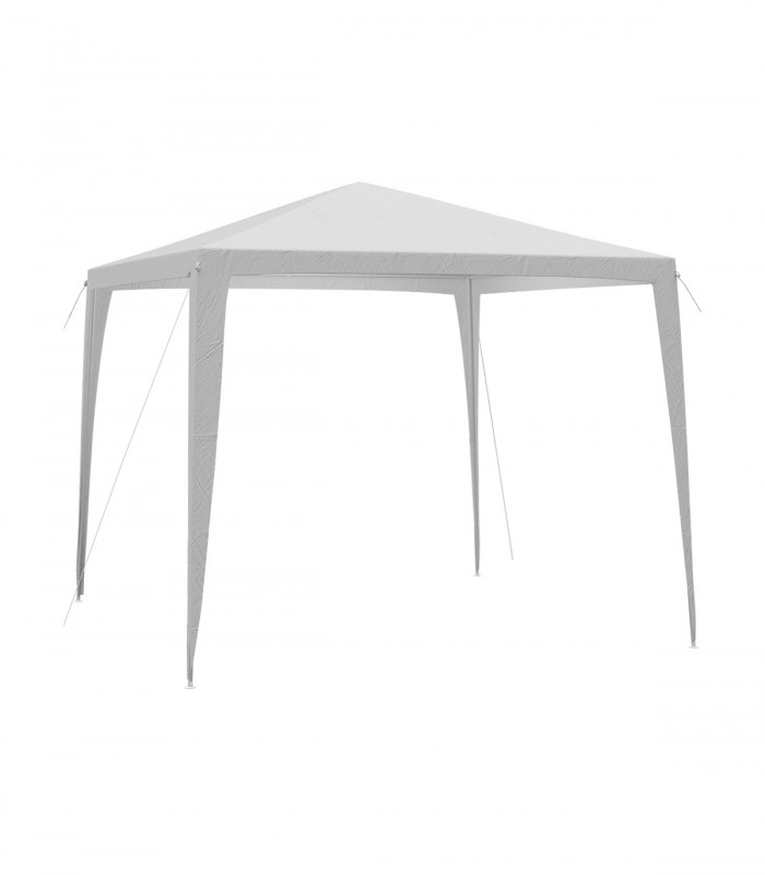 Pavilion gradina cu protectie UV 50+, Alb, 3 x 3 m