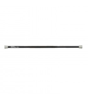 Bara fitness pentru antrenament, 3 kg, Negru/Rosu, Ø 30 mm, 125 cm