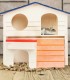 Casuta pentru hamster, Lemn, 16.5 x 17 x 15 cm