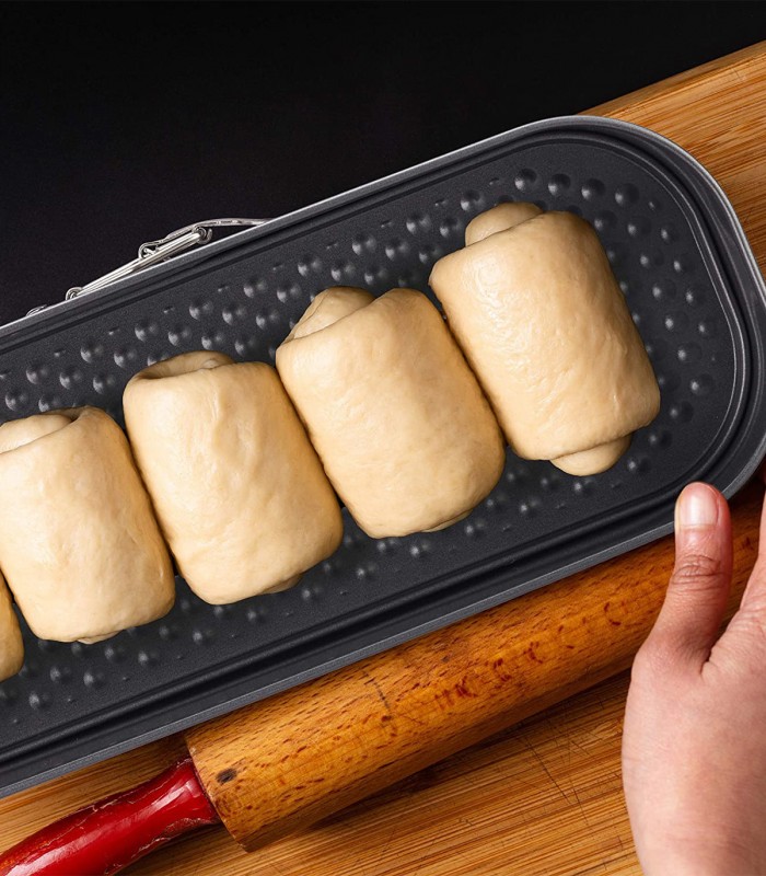 Forma de copt pentru prajituri, Patrata, Antiaderenta, 31 x 12 x 7 xm